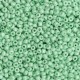 Glasperlen rocailles 11/0 (2mm) Spring bud green